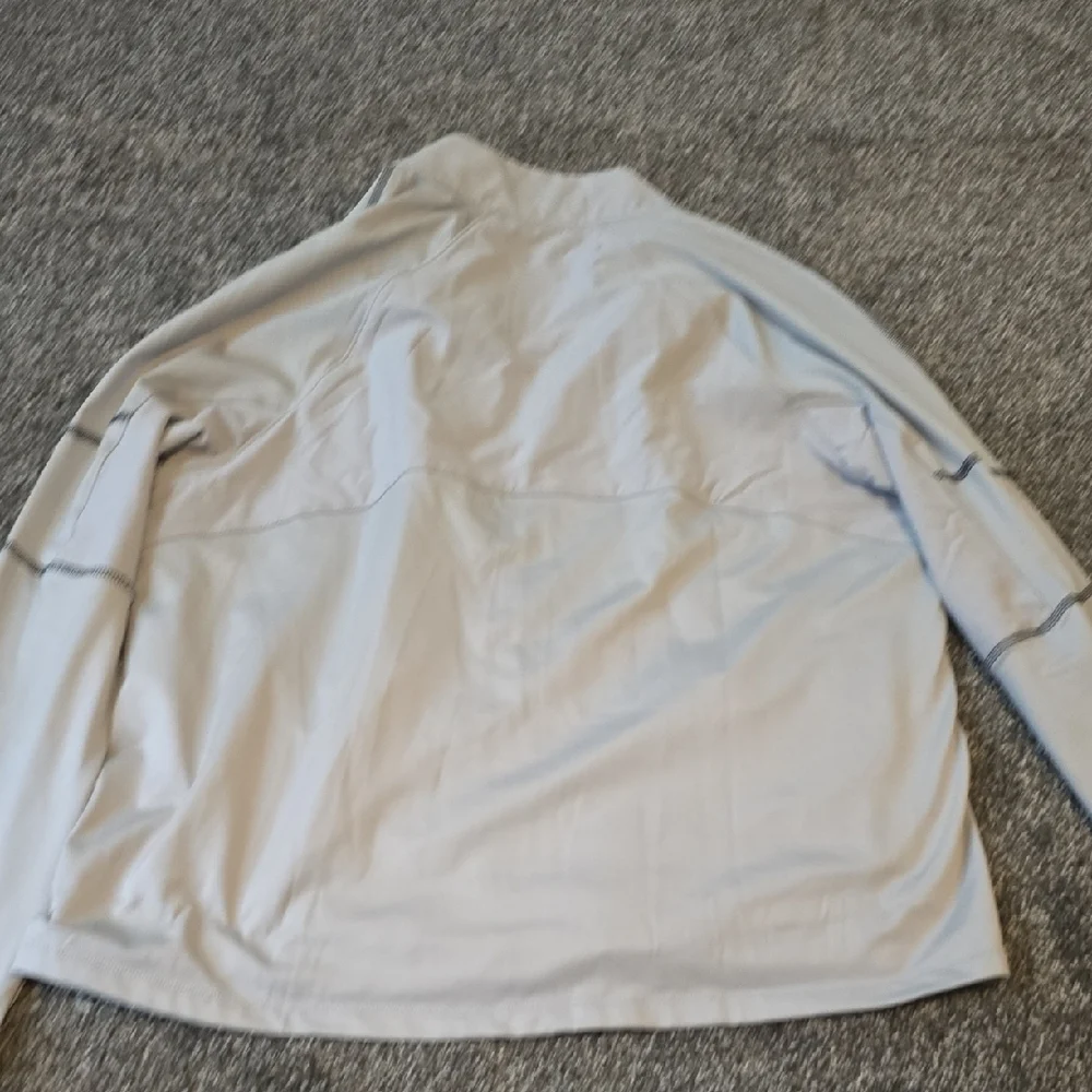 Under Armour Men's Light Gray Zip-Up Jacket - Picture 4 of 5